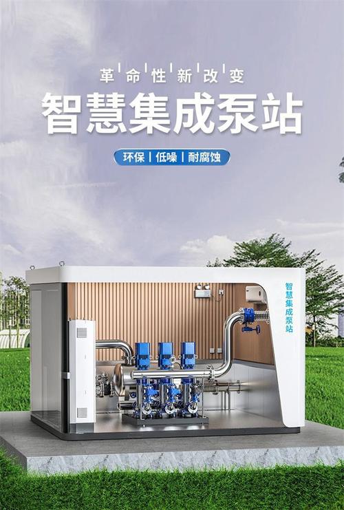泵房一体水箱智慧化操作_泵房一体水箱智慧化设计_智慧一体化泵房水箱+泵房